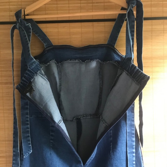 Vintage Sleeveless Jumpsuit foxy fit tie sleeves - Picture 9 of 13